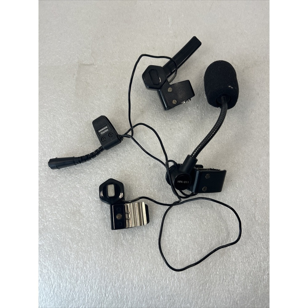 Clarion Honda HPA-011 Motorcycle Bike Helmet Microphone System Untested